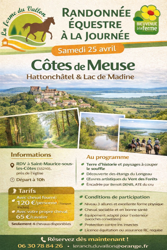 Randonnée Hatonchatel- Longeau le 25 avril 2026