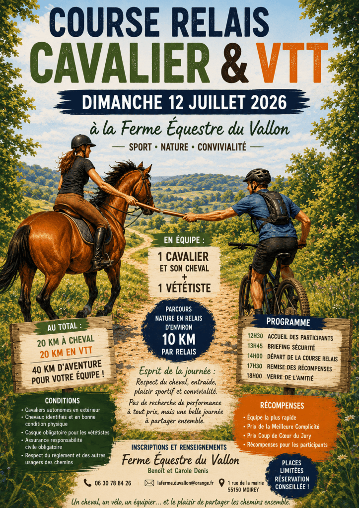 Relais VTT Cheval 12 juillet 26
