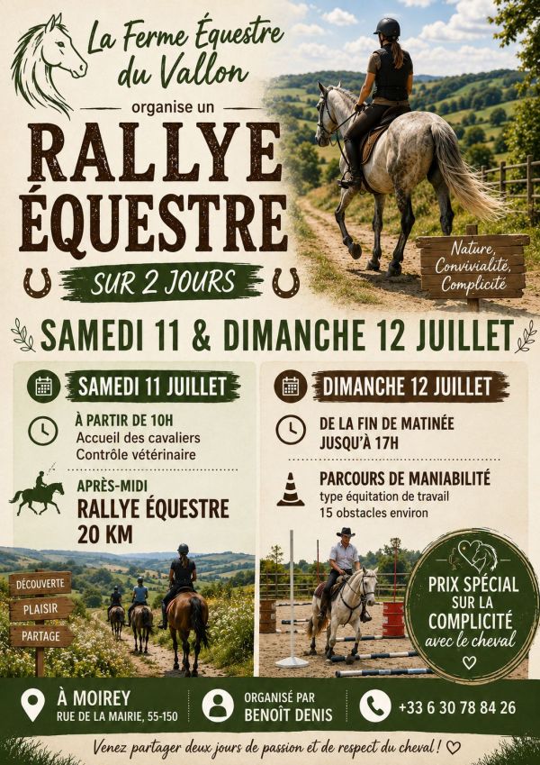 Week-end Rallye équestre11 12 juillet 26